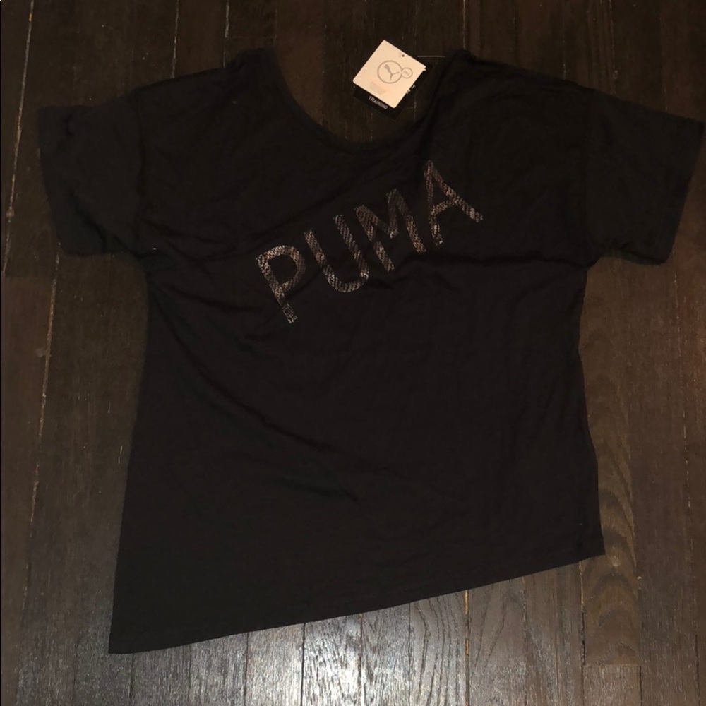 Black Puma tee